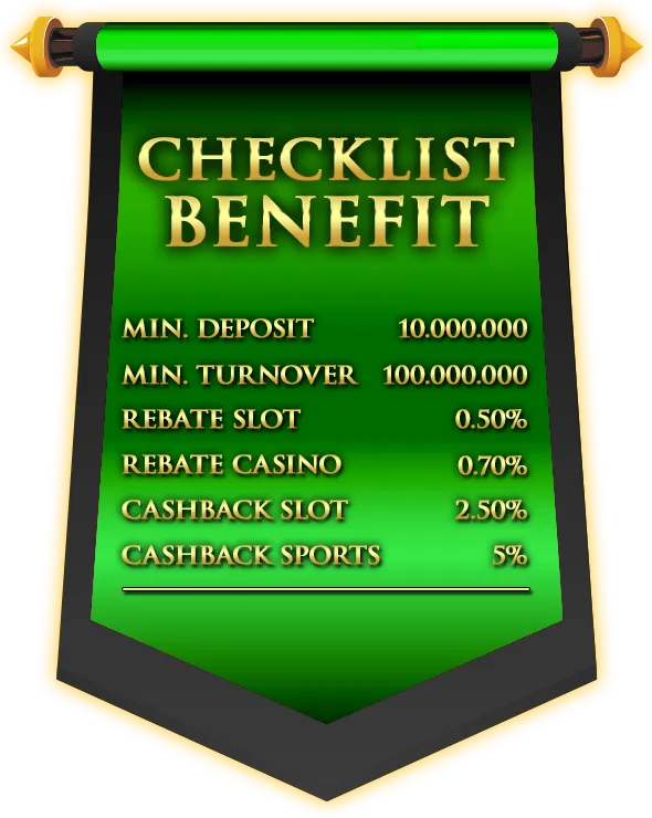 CHECKLIST BENEFIT VIP